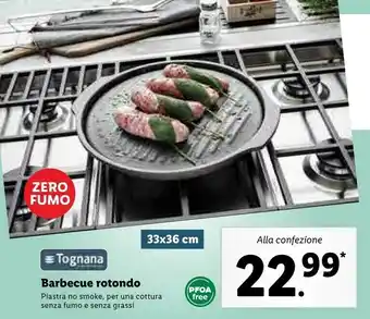 Lidl Barbecue rotondo offerta