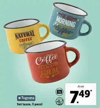 Lidl Set tazze offerta