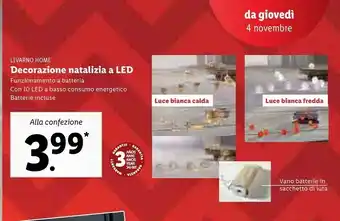 Lidl Luci led offerta