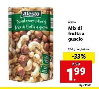 Lidl Mix di frutta a guscio offerta