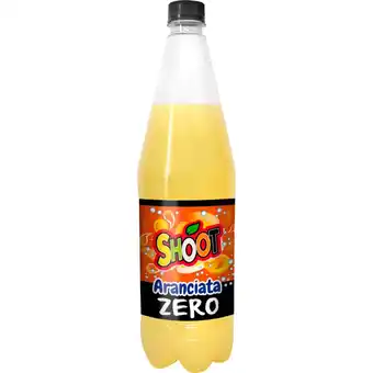 Qui Discount ARANCIATA/ GINGER/ LIMONATA ZERO PET SHOOT 1 LITRO offerta