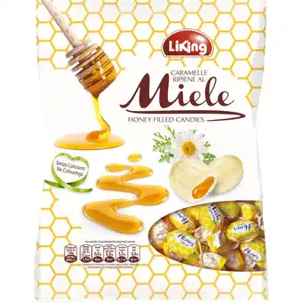 Qui Discount Caramelle Liking busta gusti assortiti 400/450/500 gr offerta