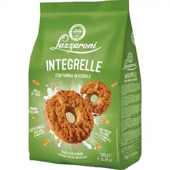 Qui Discount BISCOTTI INTEGRELLE LAZZARONI 700 GR offerta
