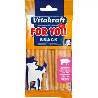 Qui Discount BASTONCINI DA MASTICARE PER CANI 10 PEZZI offerta