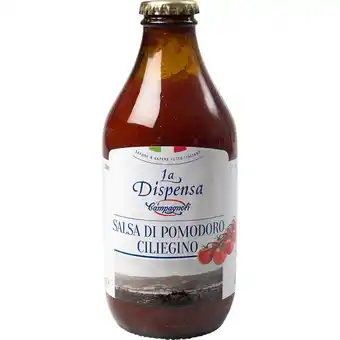 Qui Discount SALSA DI POMODORO CILIEGINO LA DISPENSA 330 ML offerta