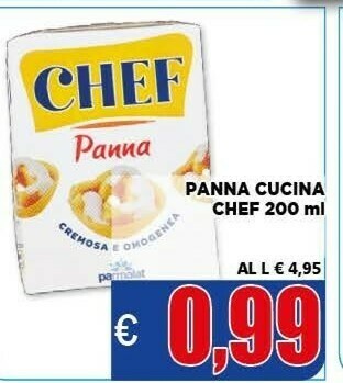 Vivo Supermercati Panna offerta