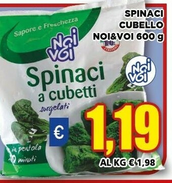 Vivo Supermercati Spinaci offerta