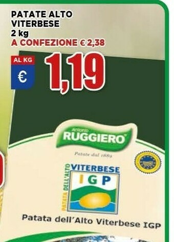 Vivo Supermercati Patate offerta