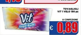 Vivo Supermercati Tovaglioli offerta