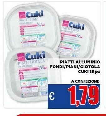 Vivo Supermercati Vaschette alluminio offerta