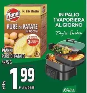Coop Pfanni Pure di Patate 4x75g offerta