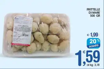 Qui Discount FRITTELLE DI MARE 500 GR offerta
