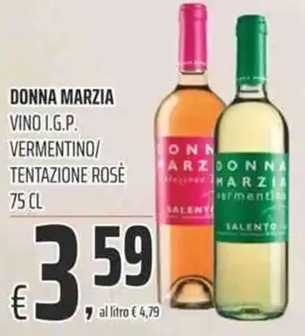 Coop Donna Marzia Vino 75cl offerta
