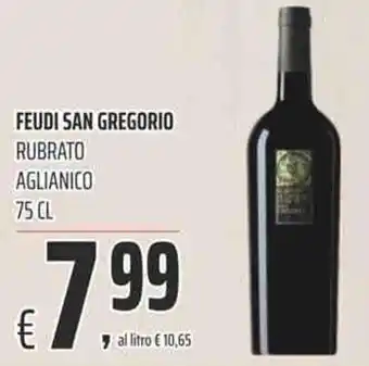 Coop Feudi San Gregorio 75cl offerta