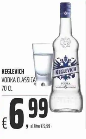 Coop Keglevich Vodka Classica 70cl offerta