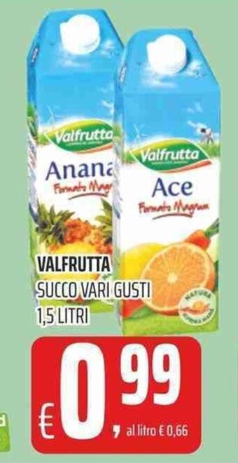 Coop Valfrutta Succo 1,5 litri offerta
