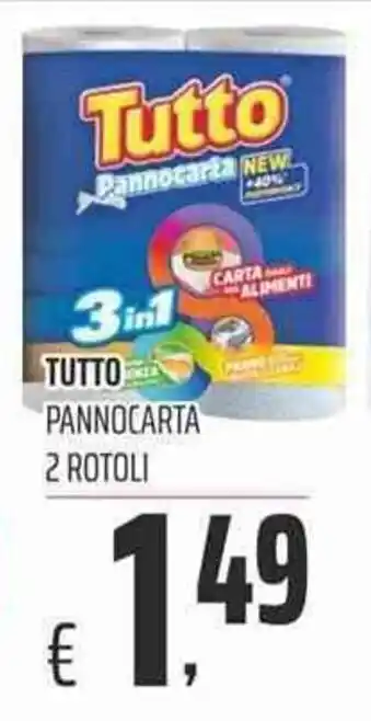 Coop Tutto Pannocarta 2 rotoli offerta