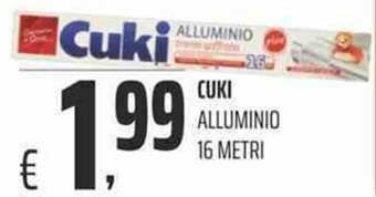Coop Cuki Alluminio 16 metri offerta