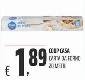 Coop Coop Casa Carta da Forno 20 metri offerta