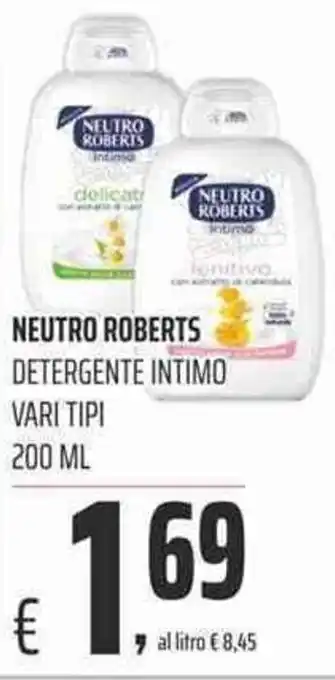 Coop Neutro Roberts Detergente Intimo vari tipi 200ml offerta