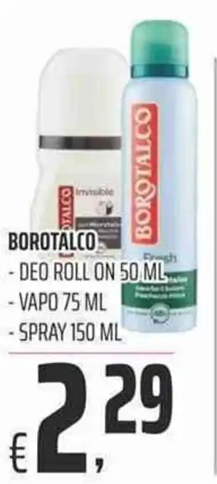 Borotalco Deo Roll on 50ml