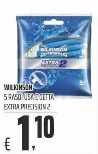 Coop Wilkinson 5 Rasoi Usa e Getta Extra Precision 2 offerta