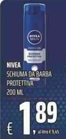 Coop Nivea Schiuma da barba Protettivs 200ml offerta