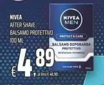 Coop Nivea After Shave Balsamo Protettivo 100ml offerta