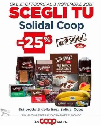 Coop 25% Solidal Coop offerta