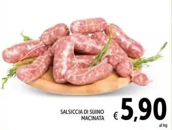 Spazio Conad SALSICCIA DI SUINO MACINATA offerta