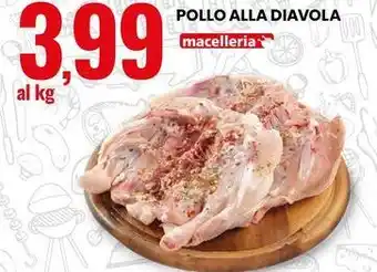Eurospin POLLO ALLA DIAVOLA macelleria offerta