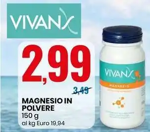 MAGNESIO IN POLVERE