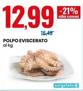 Eurospin POLPO EVISCERATO offerta