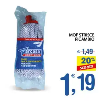Qui Discount MOP STRISCE RICAMBIO offerta