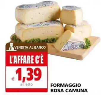 Il Gigante FORMAGGIO ROSA CAMUNA offerta