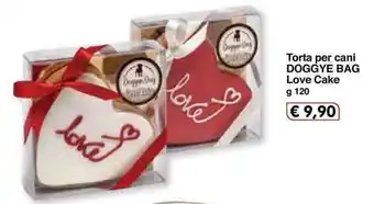 Famila Doggye Bag Love Cake Torta per cani 120g offerta