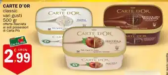 Crai CARTE D'OR classic vari gusti offerta