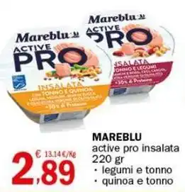 Crai MAREBLU active pro insalata 220 gr offerta