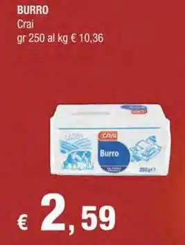 Crai BURRO Crai offerta