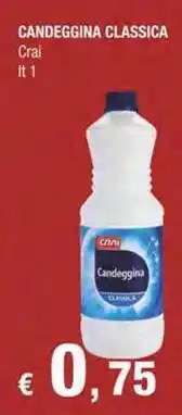 Crai CANDEGGINA CLASSICA Crai offerta