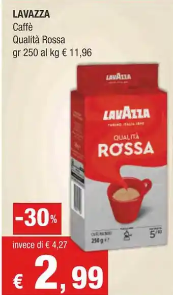 Crai LAVAZZA Caffè Qualità Rossa offerta