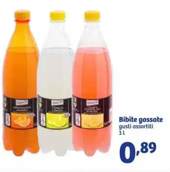 Bibite gassate gusti assortiti 1 L