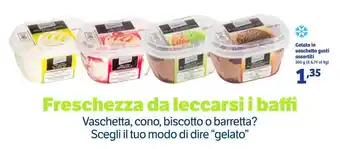 In'S Mercato Gelato in vaschetta gusti assortiti 200 g offerta