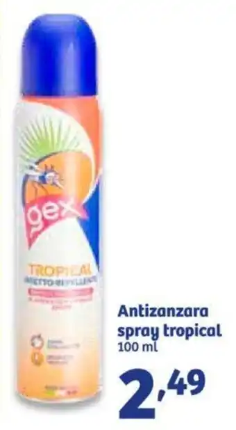 In'S Mercato Antizanzara spray tropical 100 ml offerta