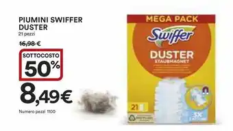 Ipercoop PIUMINI SWIFFER DUSTER offerta