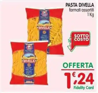 D'Ambros PASTA DIVELLA formati assortiti 1Kg offerta