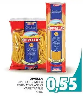 Eté DIVELLA PASTA DI SEMOLA FORMATI CLASSICI VARIE TRAFILE offerta