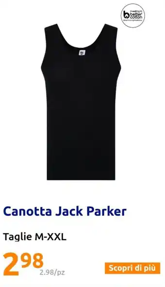 Action Canotta Jack Parker offerta