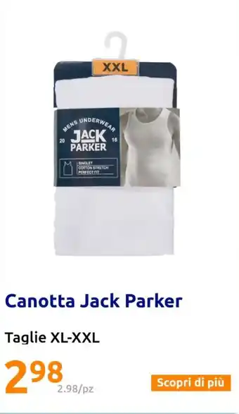Action Canotta Jack Parker offerta