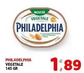 Mio Market PHILADELPHIA VEGETALE 145 GR offerta